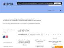 Tablet Screenshot of norr-fynd.se